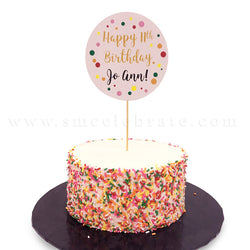 Confetti Party Cake