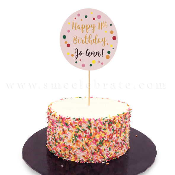 Confetti Party Cake